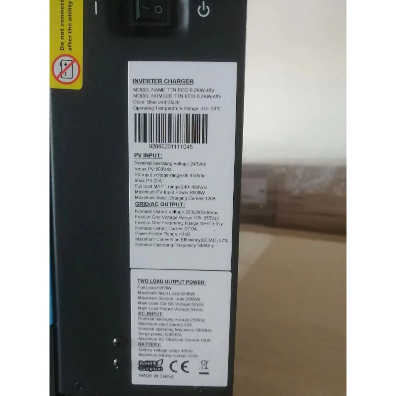 Hybrid Solar Inverter 3kw 5kw  - Renewable Energy Grid ulasan dan harga